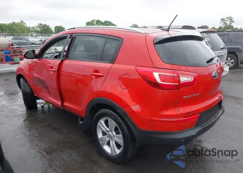 2012 Kia Sportage Lx from USA, damaged, VIN KNDPBCA24C7270306